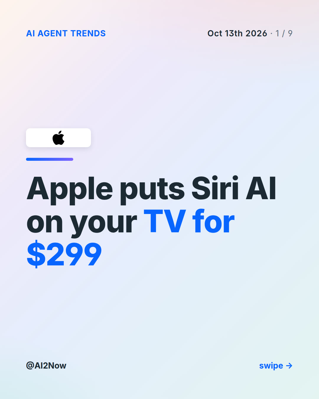 Apple puts Siri AI on your TV for $299 — explanatory illustration