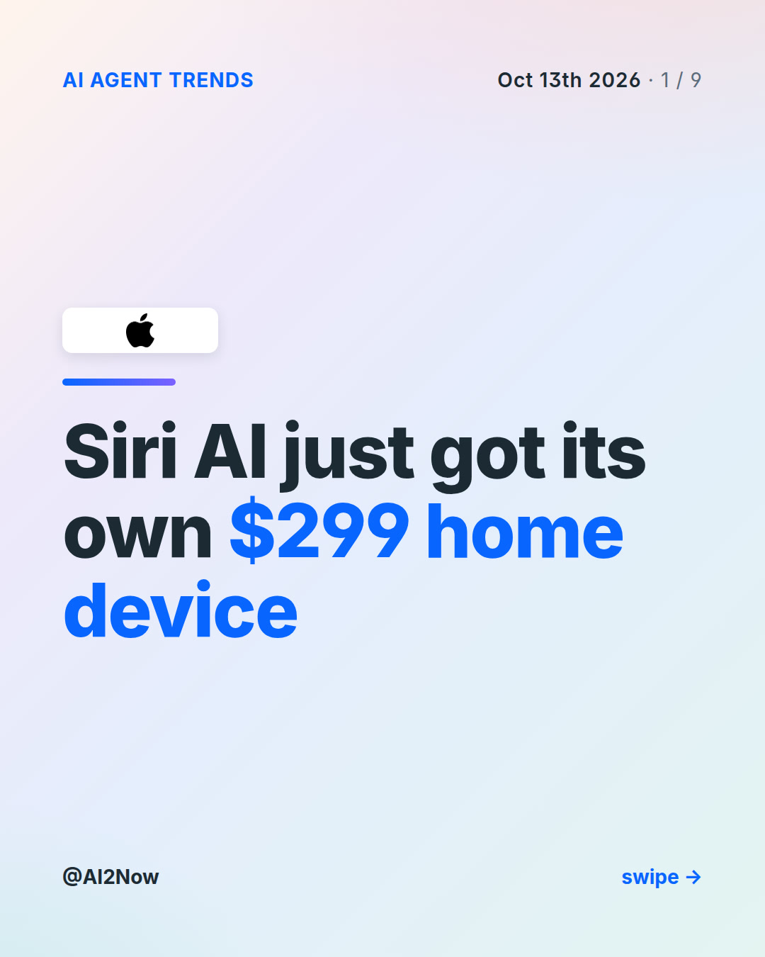 Siri AI just got its own $299 home device — explanatory illustration